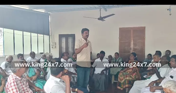 கரூரில் கோவில் இனாம் நிலம் பிரச்சனைக்கு ஒருங்கிணைந்த போராட்டமே தீர்வு. அனைத்துக் கட்சி ஆலோசனைக் கூட்டத்தில் முடிவு.