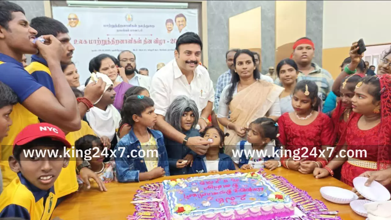 ஆதிதிராவிடர் நலத்துறை அமைச்சர் மருத்துவர் மா.மதிவேந்தன்  உலக மாற்றுத்திறனாளிகள் தினத்தை முன்னிட்டு 27 மாற்றுத்திறனாளிகளுக்கு ரூ.8.75 இலட்சம் மதிப்பில் அரசு நலத்திட்ட உதவிகளை வழங்கினார்.