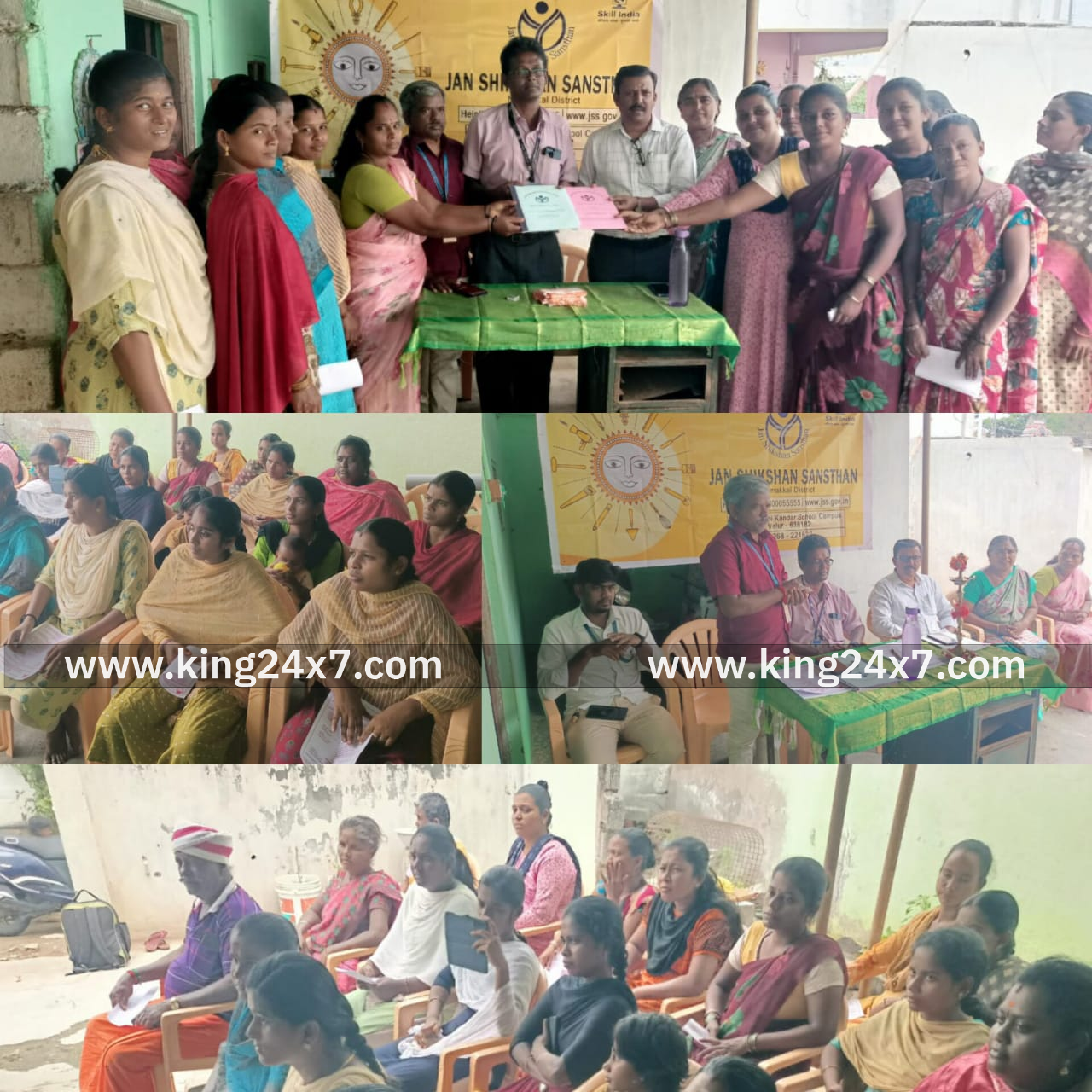 மக்கள் கல்வி நிறுவனம் சார்பில் நரிக்குறவர் பெண்களுக்கு இலவச தையல் பயிற்சி!