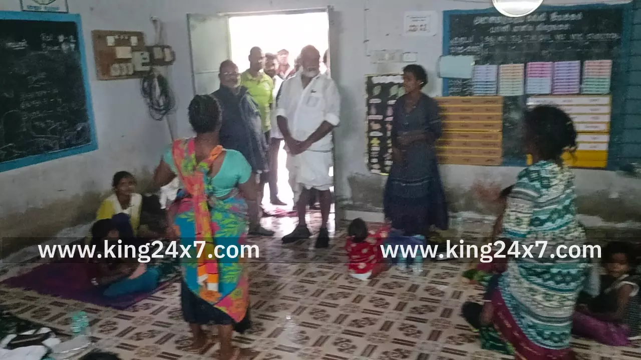 டிட்வா புயல் காரணமாக பாதிக்கப்பட்ட நரிக்குறவ பொது மக்களுக்கு பொன்னேரி சட்டமன்ற உறுப்பினர் நேரில் சென்று அடிப்படை வசதிகள் ஏற்பாடு