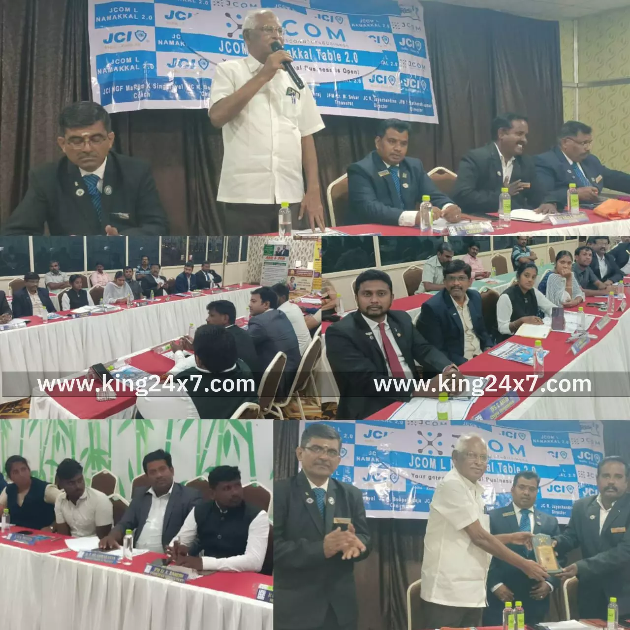 நாமக்கல் ஜே.காம்.2.0 கூட்டத்தில் இளம் தொழில் முனைவோருக்கு சத்தியமூர்த்தி அன் கோ சேர்மன் சத்தியமூர்த்தி வழங்கிய பிஸினஸ் டிப்ஸ்