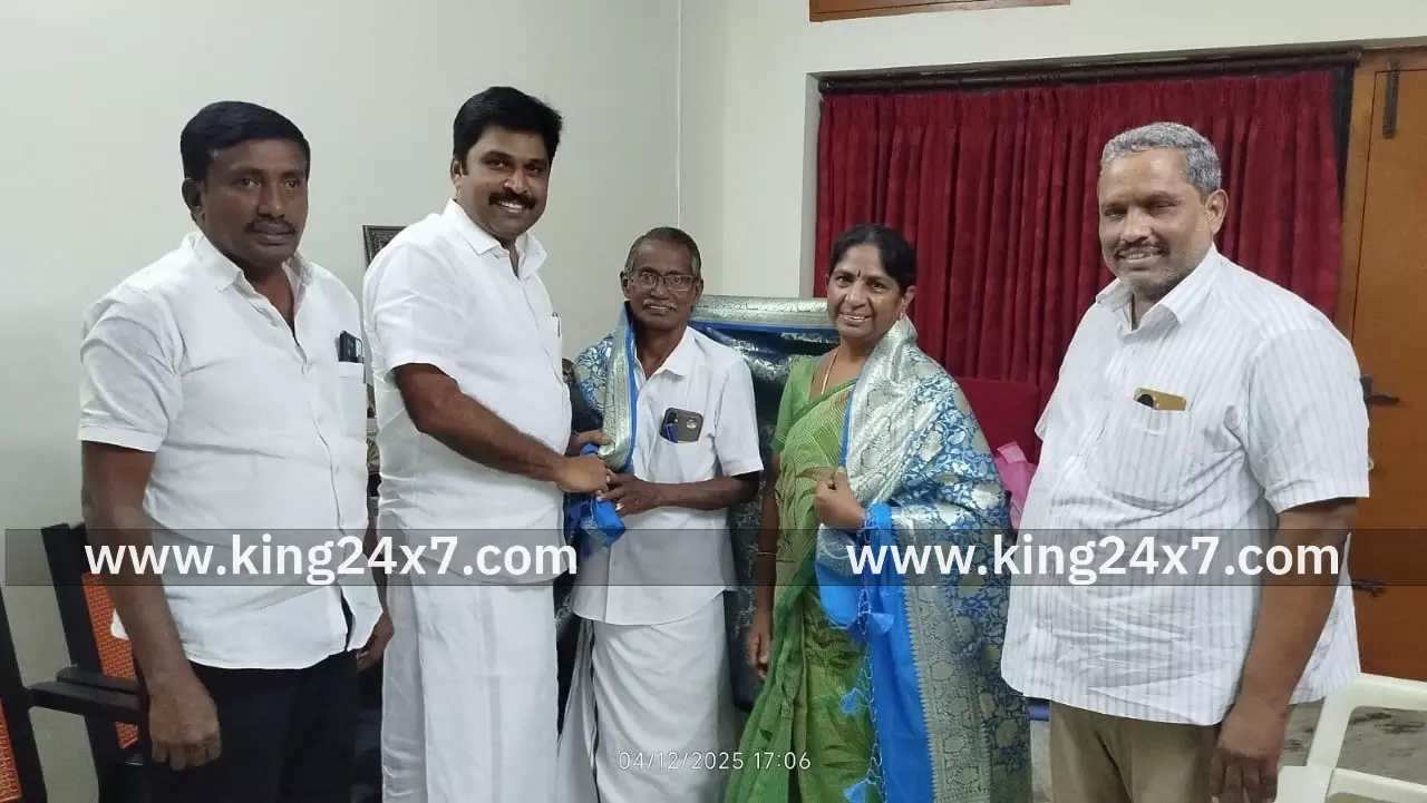 நாமக்கல் மாநகராட்சி நியமனக்குழு  உறுப்பினருக்கு நாமக்கல் எம்பி மாதேஸ்வரன் வாழ்த்து!