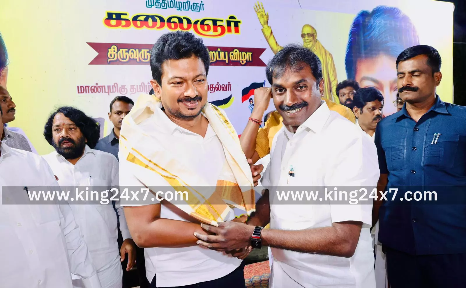 திருவண்ணாமலை வருகை புரிந்த துணை முதல்வர்.