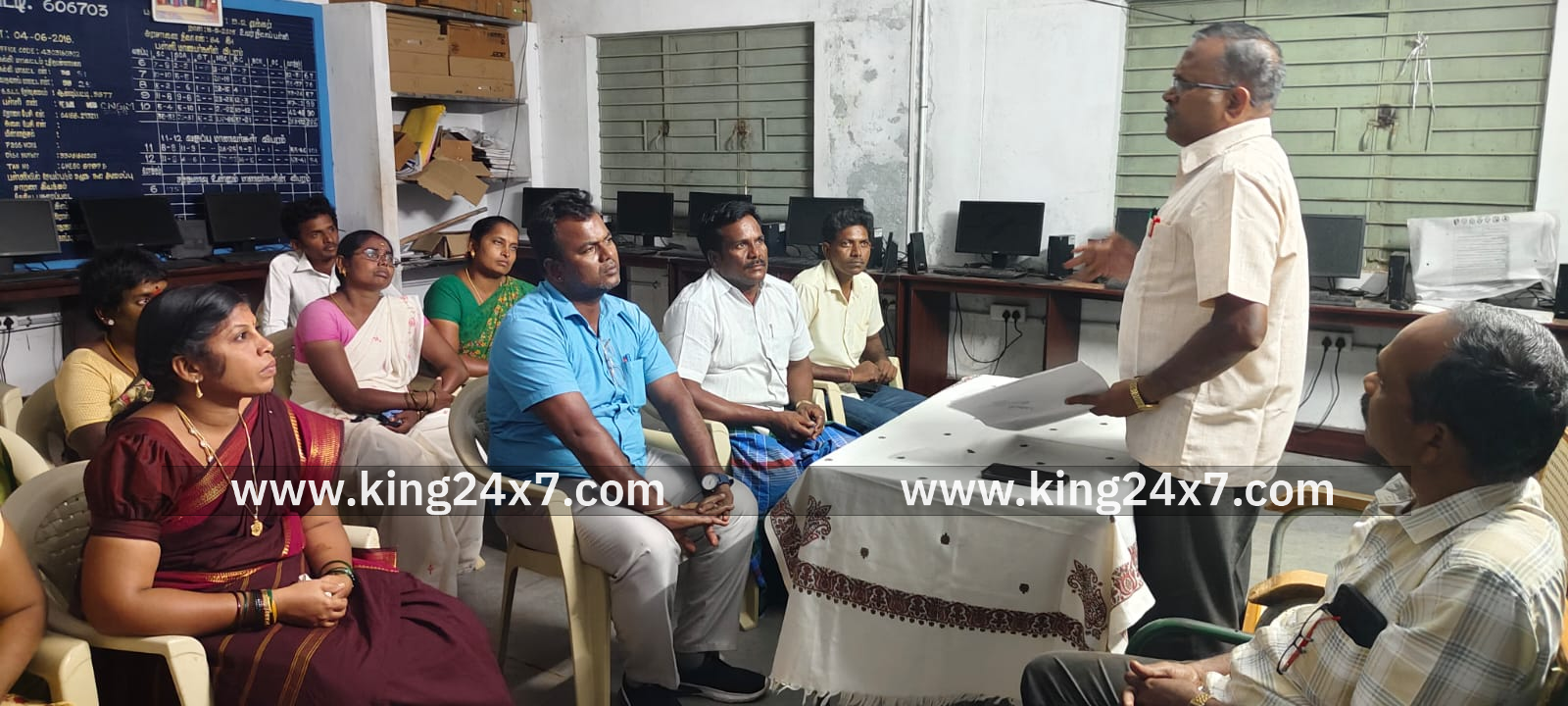 ஆண்டிப்பட்டி அரசு மேல்நிலைப்பள்ளி மேலாண்மை கூட்டம்.