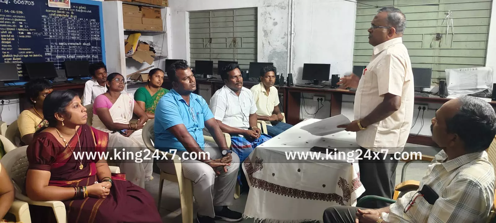 ஆண்டிப்பட்டி அரசு மேல்நிலைப்பள்ளி மேலாண்மை கூட்டம்.