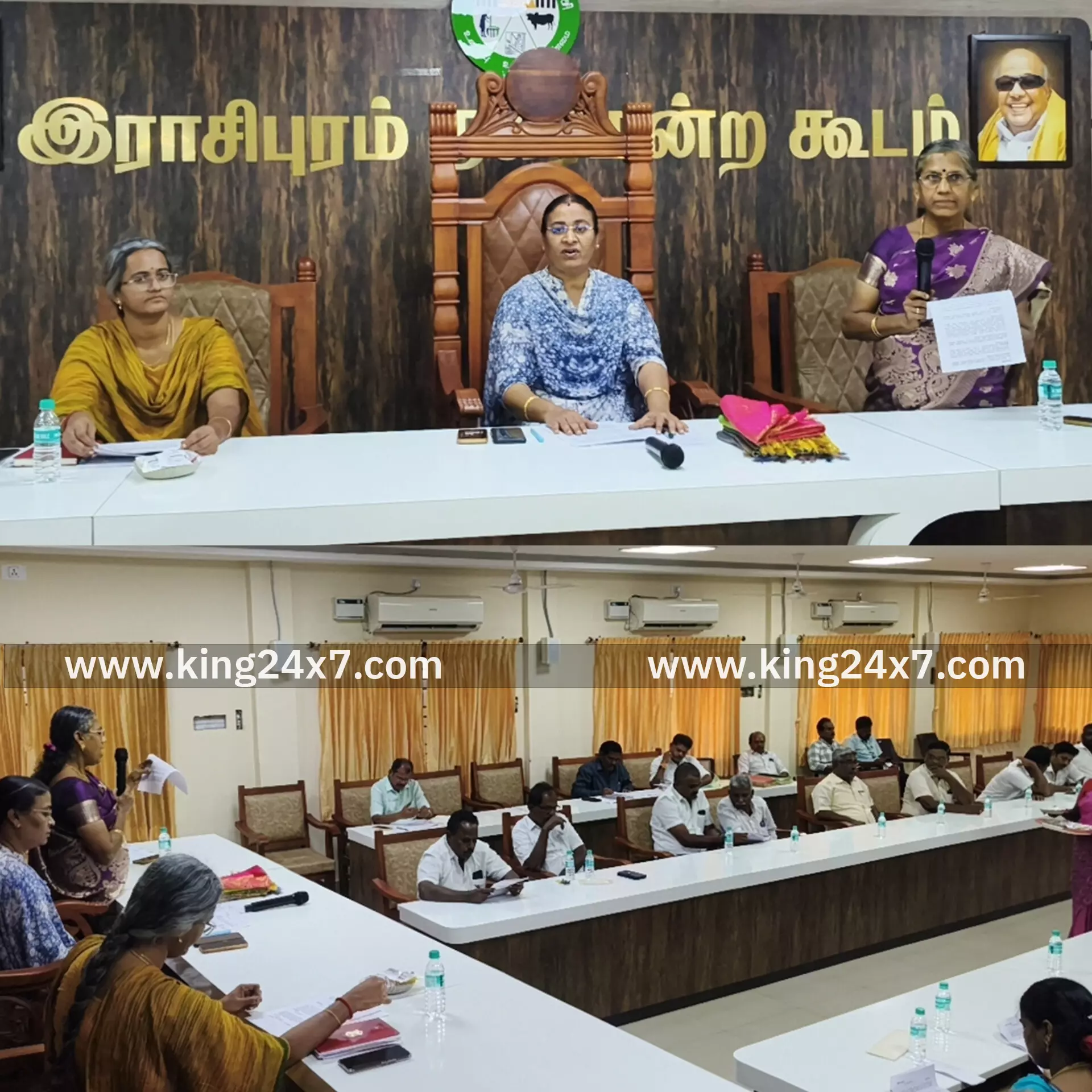 ராசிபுரம் நகர்மன்றக் கூட்டம்: 32 தீர்மானங்கள் நிறைவேற்றம்...