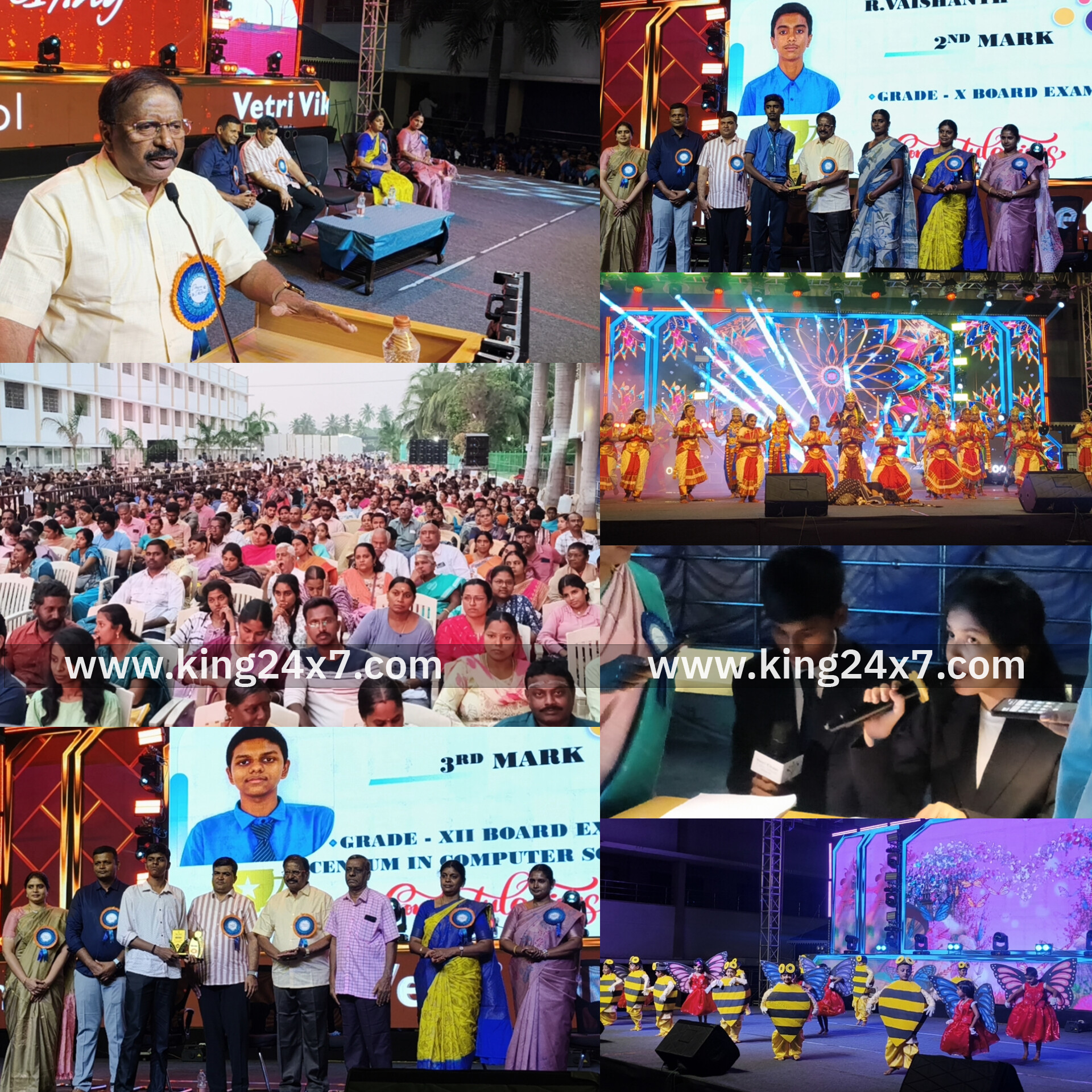 ராசிபுரம் வெற்றி விகாஸ் பப்ளிக் பள்ளியின் 14.ஆம் ஆண்டு விழா.. மாணவ மாணவிகள் கலை நிகழ்ச்சி ஏராளமானோர் பங்கேற்பு..