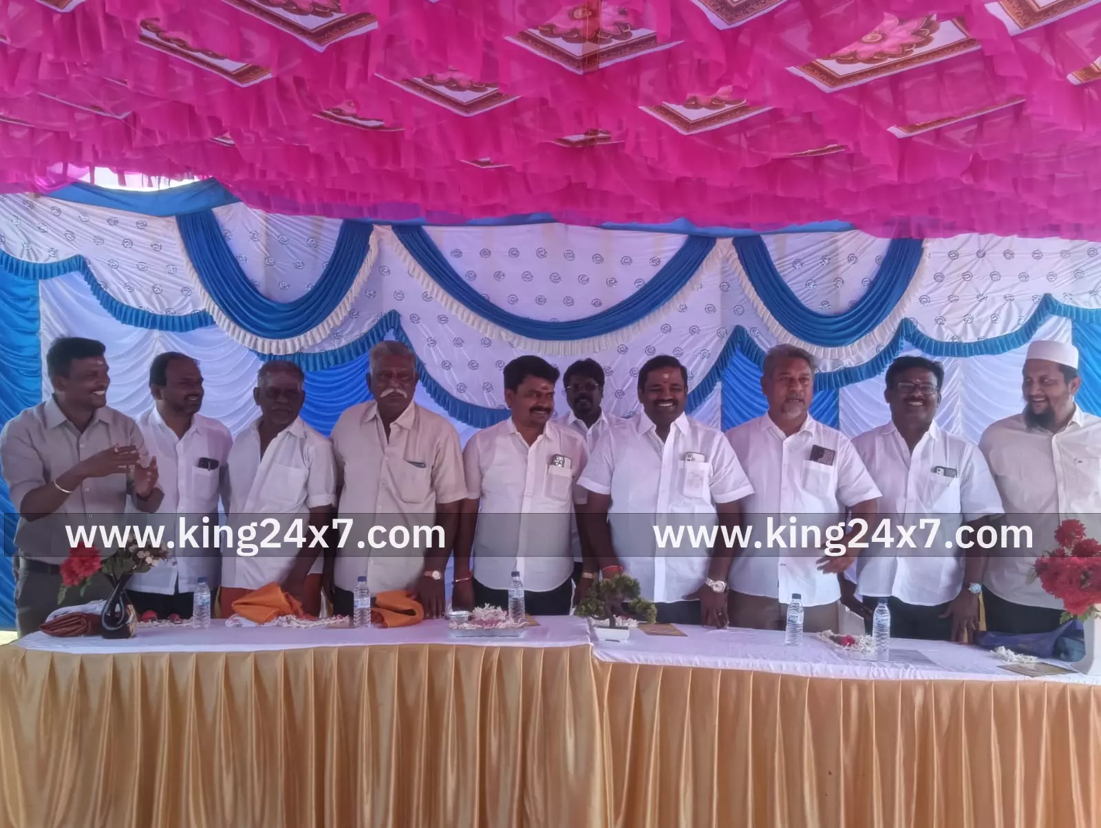 செட்டியபட்டி கனவு மெய்ப்படும் குழுமம்நடத்தும் பூமி பூஜை விழா நடைபெற்றது