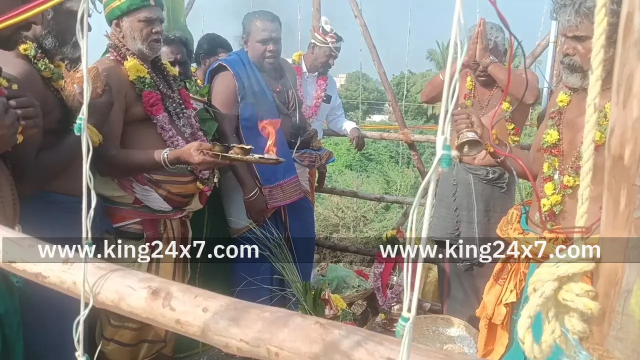 பழைய ஜெயங்கொண்டத்தில் ஐயப்பன் கோவில் கும்பாபிஷேக விழா வெகு விமர்சையாக நடைபெற்றது பழைய ஜெயங்கொண்டத்தில் ஐயப்பன் கோவில் கும்பாபிஷேக விழா வெகு விமர்சையாக நடைபெற்றது