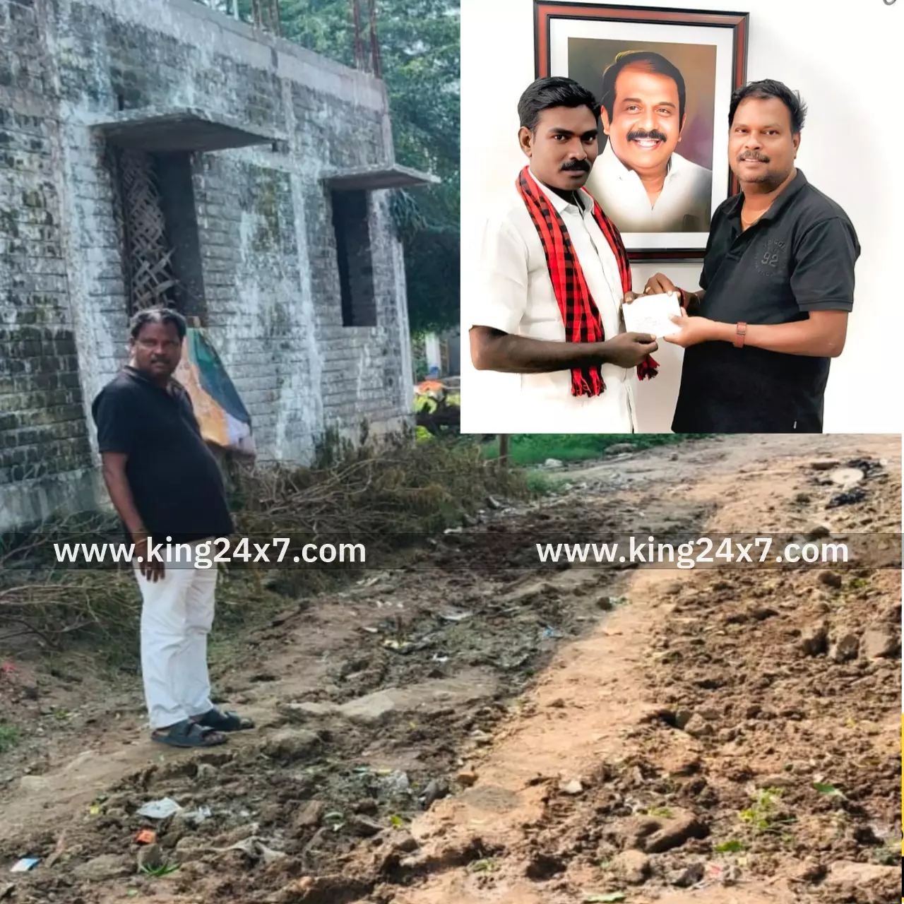 ரிஷிவந்தியம் ஊராட்சியில் மோசமான சாலையை சீரமைக்க உதவிக்கரம் நீட்டிய கவுன்சிலர்... ரிஷிவந்தியம் ஊராட்சியில் மோசமான சாலையை சீரமைக்க உதவிக்கரம் நீட்டிய கவுன்சிலர்...