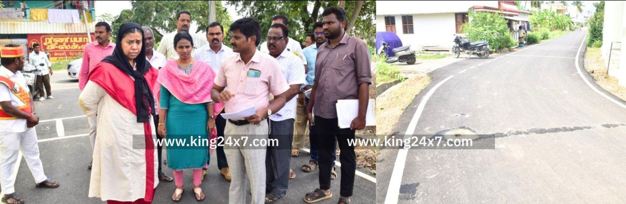 ரூ.24.67 கோடி மதிப்பீட்டில்   பல்வேறு வளர்ச்சித் திட்டப் பணிகளை நேரில் சென்று ஆய்வு மேற்கொண்ட நாமக்கல் மாவட்ட கண்காணிப்பு அலுவலர் சிறுபான்மையினர் நல ஆணையர்
மு.ஆசியா மரியம்.