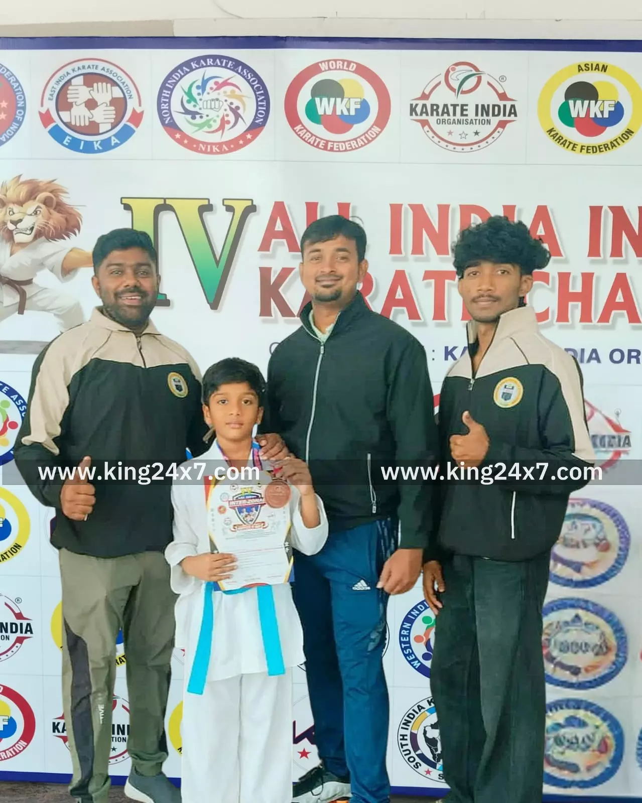 தேசிய கராத்தே சாம்பியன்ஷிப் போட்டியில் குமாரபாளையம் மாணவர் வெண்கலம் தேசிய கராத்தே சாம்பியன்ஷிப் போட்டியில் குமாரபாளையம் மாணவர் வெண்கலம்