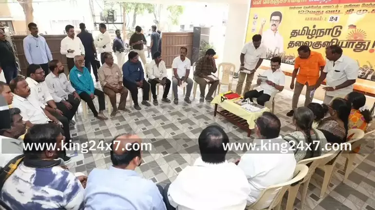 வாக்குச்சாவடிகளை பலப்படுத்தும் என் வாக்குச்சாவடி வெற்றி வாக்குச்சாவடி பரப்புரையை முதல்வர் மு.க.ஸ்டாலின் தொடங்கி வைத்தார்!!