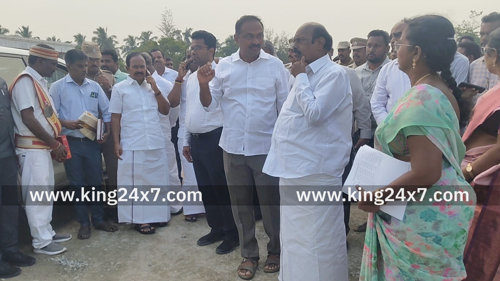 கள்ளக்குறிச்சி புதிய  மாவட்ட ஆட்சியர் அலுவலகத்தில் அமைச்சர் திடீர் ஆய்வு...