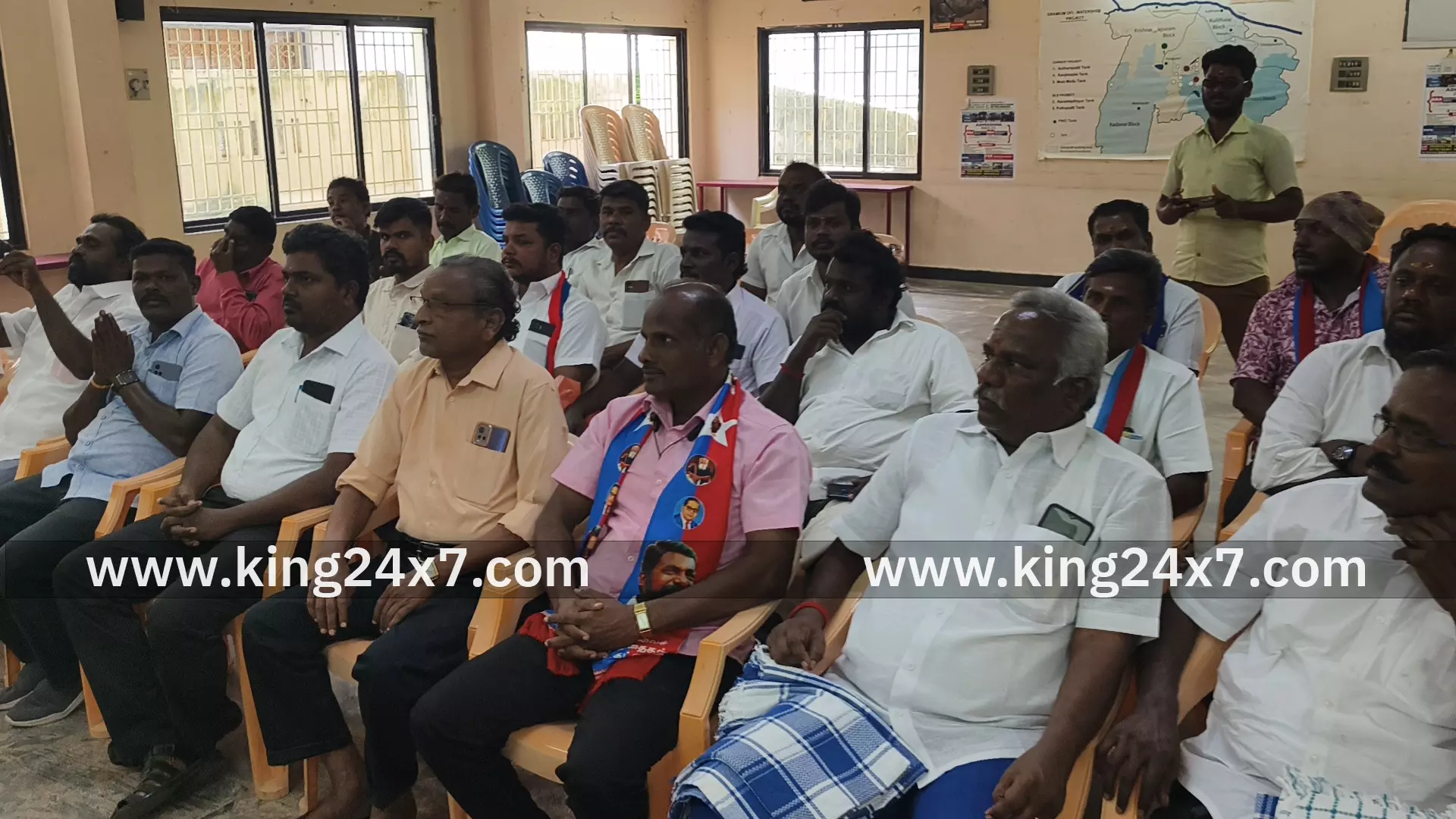 குளித்தலையில் விசிக சார்பில் புதிய பொறுப்பாளர்கள் அறிமுக கூட்டம்