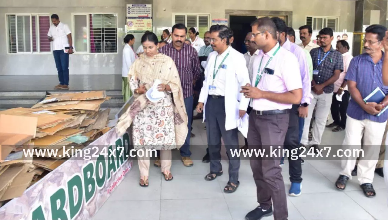 தூய்மை மிஷன் 4.0 கழிவு சேகரிப்பு இயக்கத்தினை தொடங்கி வைத்த மாவட்ட ஆட்சியர். தூய்மை மிஷன் 4.0 கழிவு சேகரிப்பு இயக்கத்தினை தொடங்கி வைத்த மாவட்ட ஆட்சியர்.