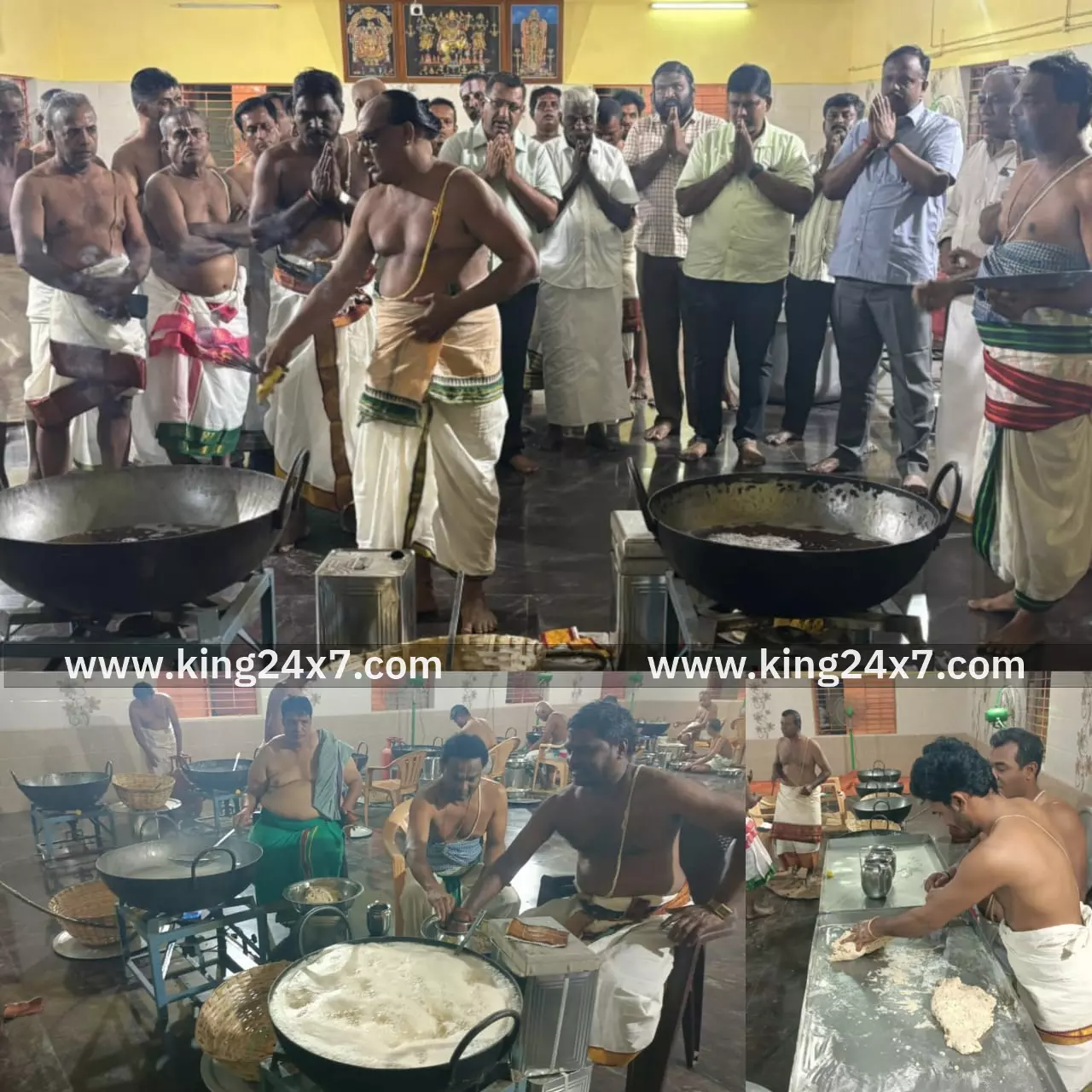 அனுமன் ஜெயந்தி பெருவிழா : நாமக்கல் ஆஞ்சநேயருக்கு 1 இலட்சத்து 8 வடை மாலை தயாரிக்கும் பணி தொடங்கியது! அனுமன் ஜெயந்தி பெருவிழா : நாமக்கல் ஆஞ்சநேயருக்கு 1 இலட்சத்து 8 வடை மாலை தயாரிக்கும் பணி தொடங்கியது!