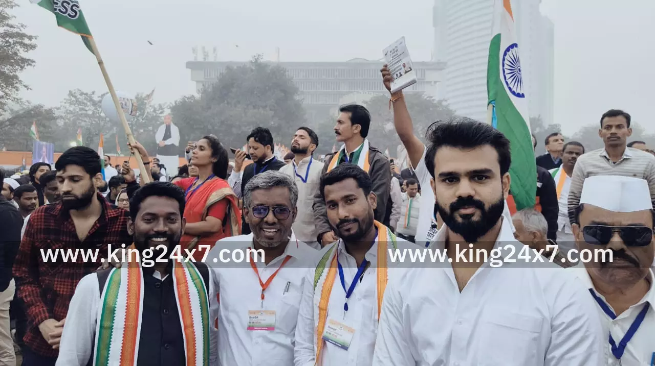 டெல்லி போராட்டத்தில் பெரம்பலூர் இளைஞர் பங்கேற்பு டெல்லி போராட்டத்தில் பெரம்பலூர் இளைஞர் பங்கேற்பு