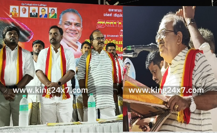 விஜயின் கரங்களை வலுப்படுத்தி வெற்றி வாகையை சூடுவோம்: நாஞ்சில் சம்பத்