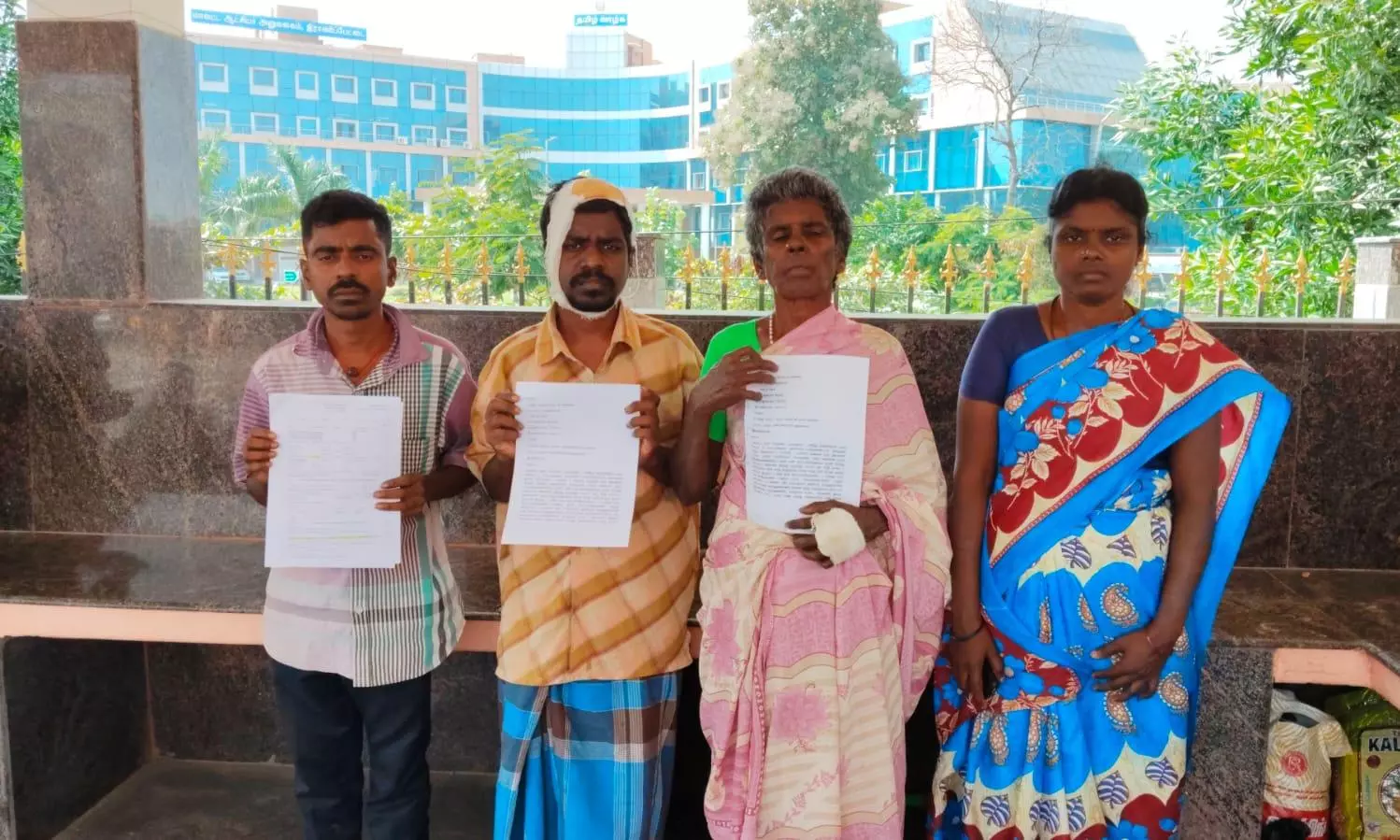 பூர்வீக சொத்து தகராறில் கொடூர தாக்குதல்!! பூர்வீக சொத்து தகராறில் கொடூர தாக்குதல்!!