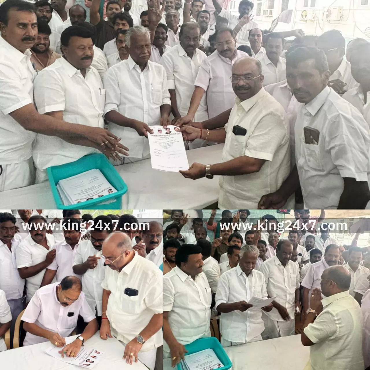 அதிமுக சார்பில் போட்டியிட விருப்ப மனு விநியோகம் தொடக்கம்... ஆர்வமுடன் வாங்கி சென்ற நிர்வாகிகள்! அதிமுக சார்பில் போட்டியிட விருப்ப மனு விநியோகம் தொடக்கம்... ஆர்வமுடன் வாங்கி சென்ற நிர்வாகிகள்!