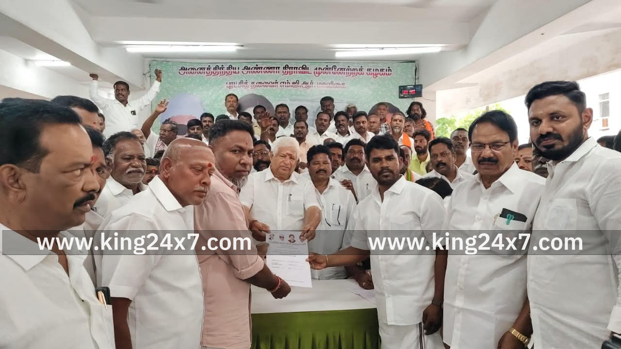 கள்ளக்குறிச்சி: அதிமுக சார்பில் சட்டமன்ற தொகுதியில் போட்டியிட பிரபு விருப்ப மனு...