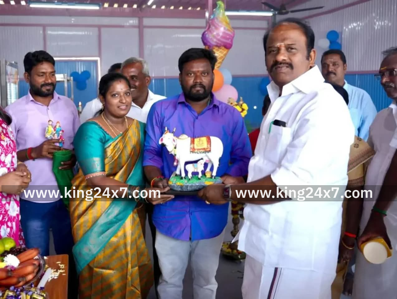 கள்ளக்குறிச்சி :புதிய மாவட்ட ஆட்சியரகம் முன்பு ஆவின்  பாலகம் விற்பனை நிலையம் திறப்பு விழா...