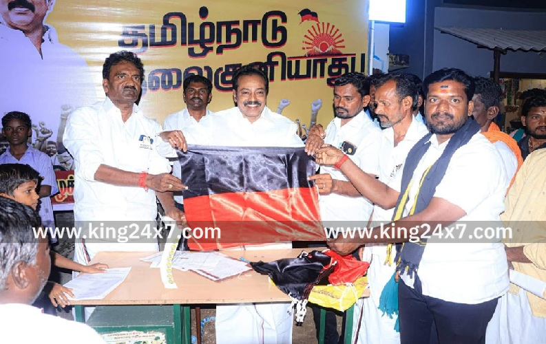 விராலிமலை என் வாக்குச்சாவடி வெற்றி வாக்கு சாவடி  கூட்டம்; மாவட்ட செயலாளர் பங்கேற்பு!!