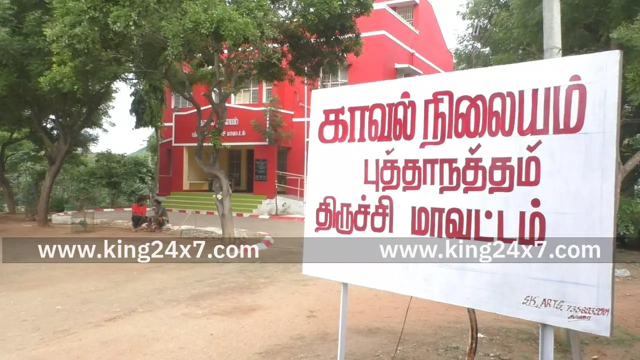 மணப்பாறை காவலரிடம் தகாத வார்த்தையில் பேசியவர் சிறையில் அடைப்பு