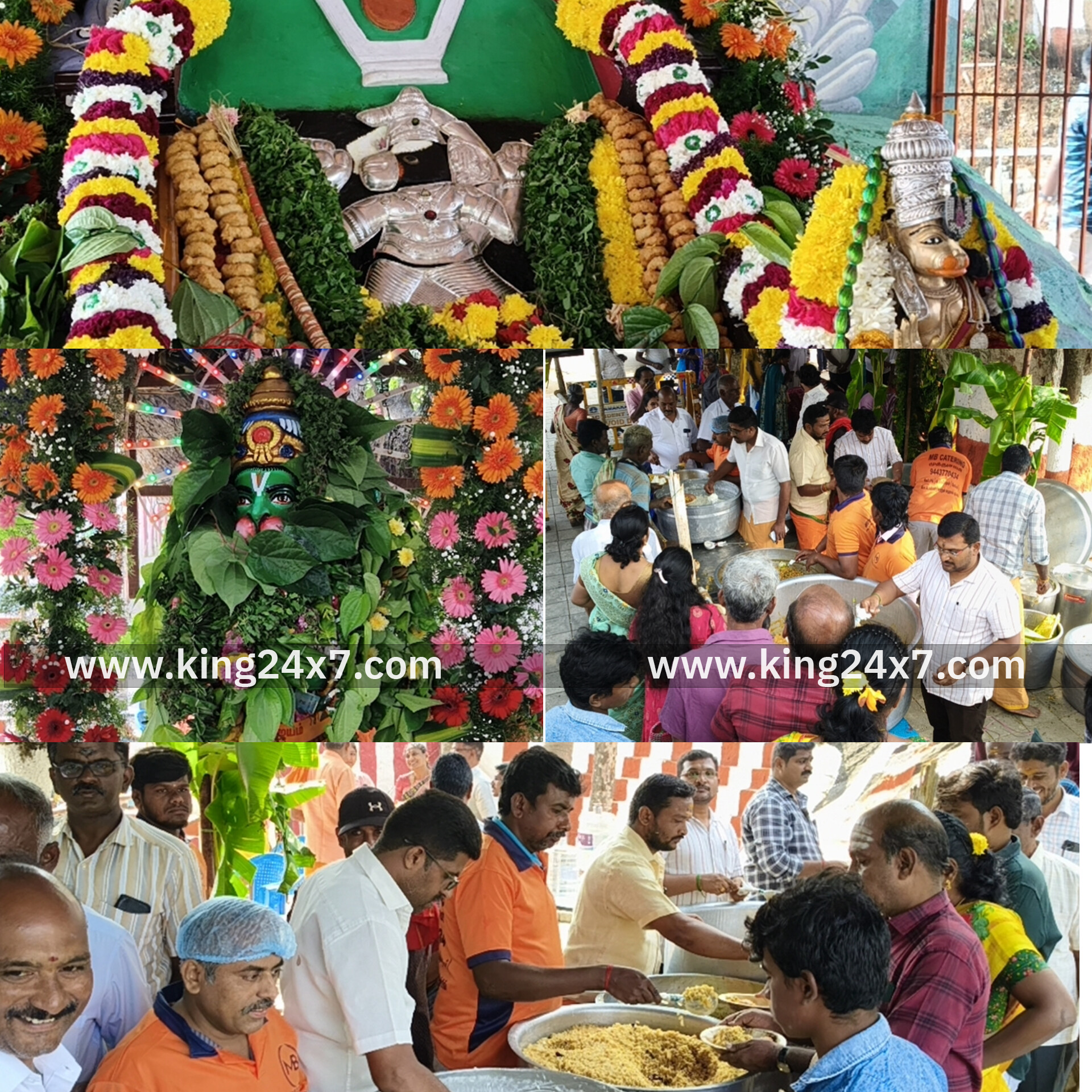 ராசிபுரம் ஸ்ரீ வைரமலை ஆஞ்சநேயர் திருக்கோவிலில் அனுமன் ஜெயந்தி ஆஞ்சநேயருக்கு வெள்ளி கவச அலங்காரம் பக்தர்கள் சுவாமி தரிசனம்...