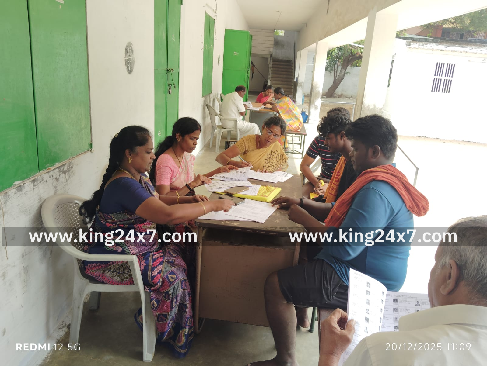 வாக்காளர் பட்டியல்பொதுமக்கள் பார்வைக்கு வைக்கப்பட்டது