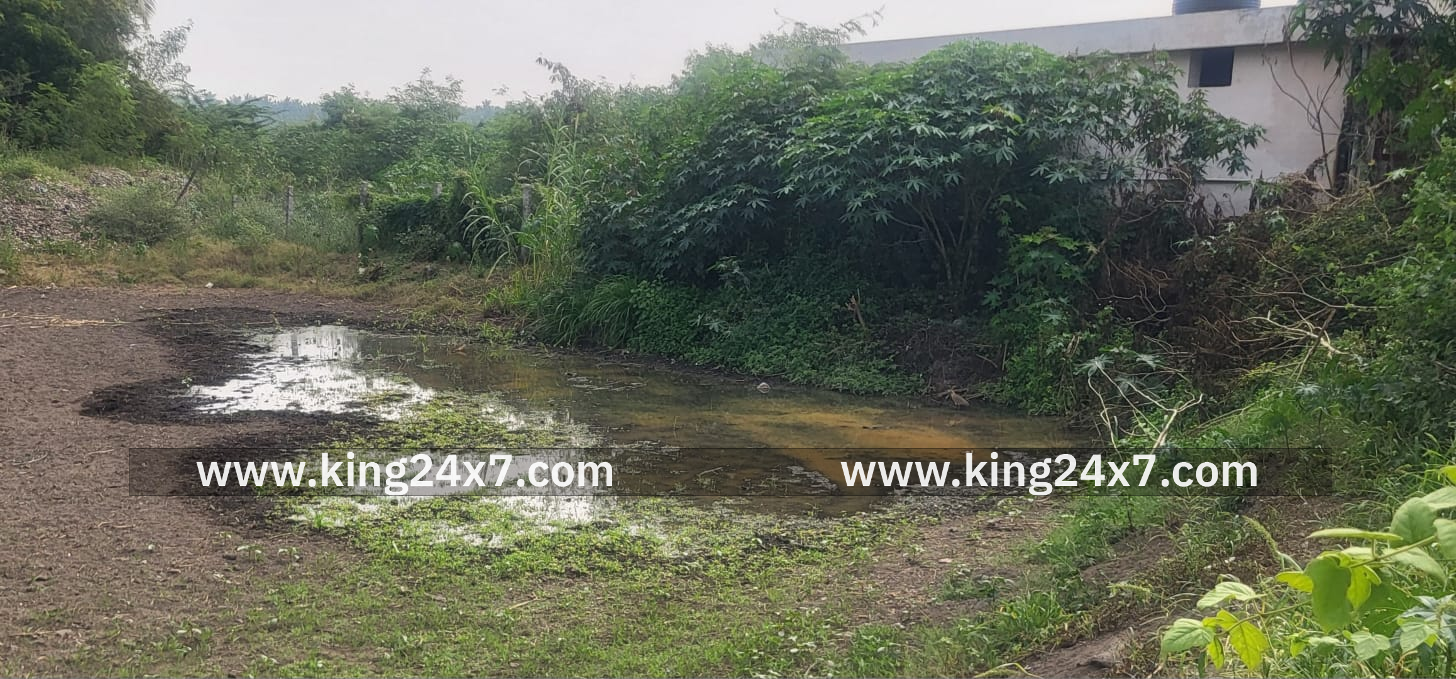 காங்கேயத்தில் பொதுக் கழிவறை குழாய்கள் உடைந்து கழிவுகள் விவசாய தோட்டத்தில் பாய்வதாக குற்றசாட்டு - புகார் கொடுத்தும்  நடவடிக்கை எடுக்காத நகராட்சி நிர்வாகம் என குற்றசாட்டு.