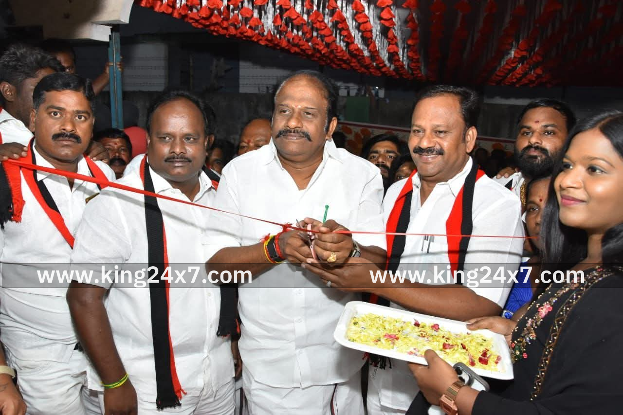 கள்ளக்குறிச்சி:திமுக சார்பில்நூலகம் திறப்பு விழா...