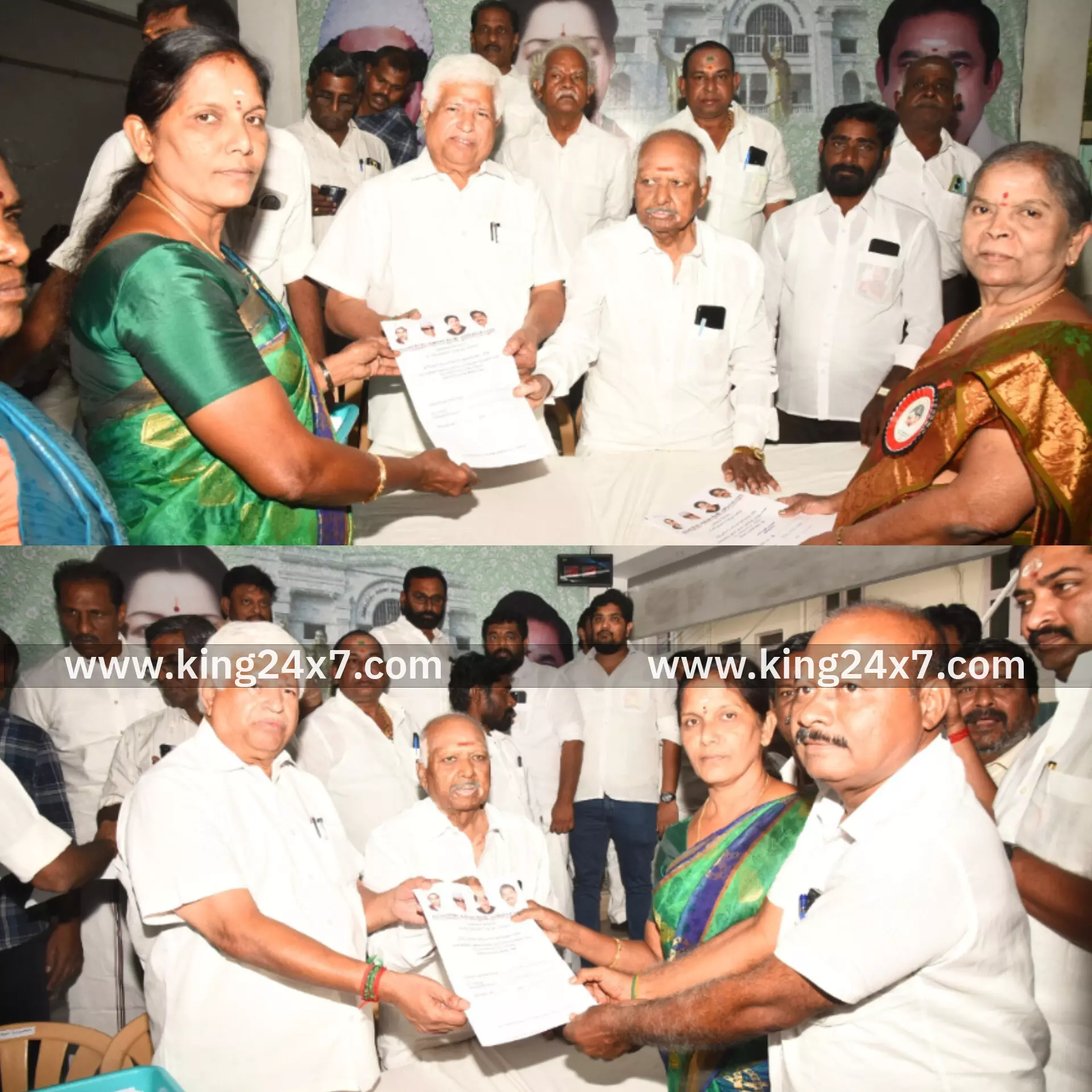 நாமக்கல், திருச்செங்கோடு தொகுதி! அதிமுக கழக பொதுக் குழு உறுப்பினர் C.P.ராதா சந்திரசேகரன் விருப்ப மனு!!