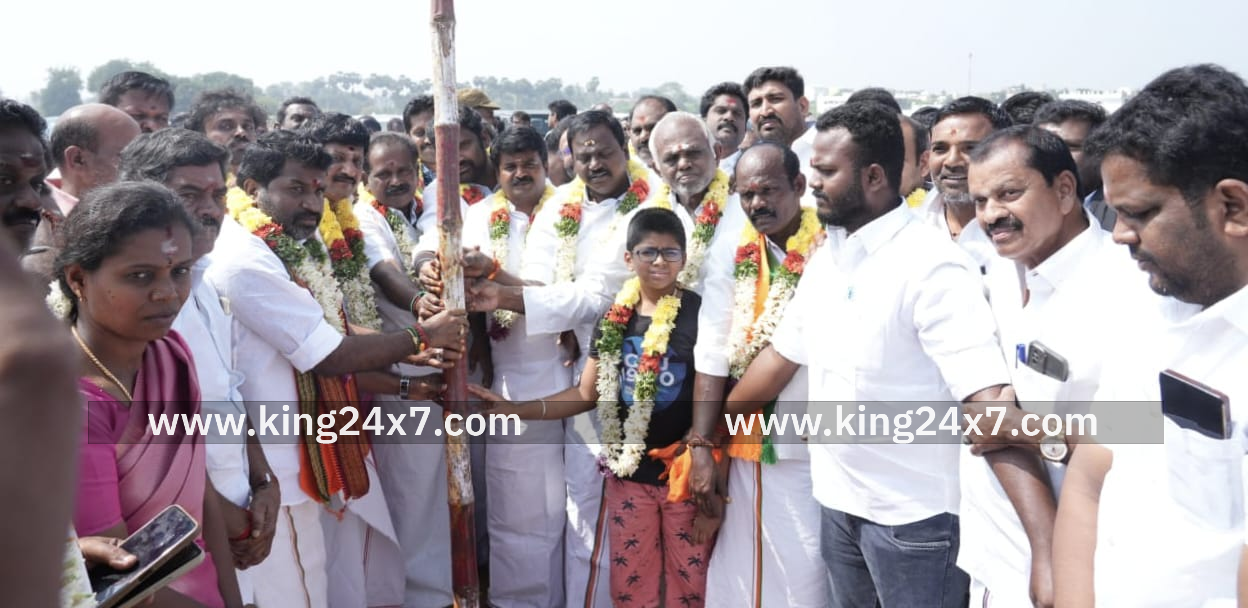 நயினர் நாகேந்திரனின் பிரச்சார நிறைவு விழா புதுக்கோட்டையை குலுங்கும் முன்னால் அமைச்சர் விஜயபாஸ்கர்