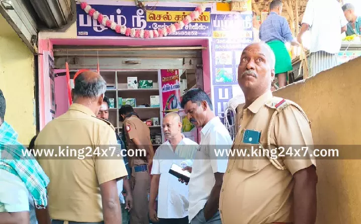 அறந்தாங்கி பேருந்து நிலையம் பின்புறம் உள்ள செல்போன் கடையில் கொள்ளை; காவல்துறையினர் விசாரணை!!