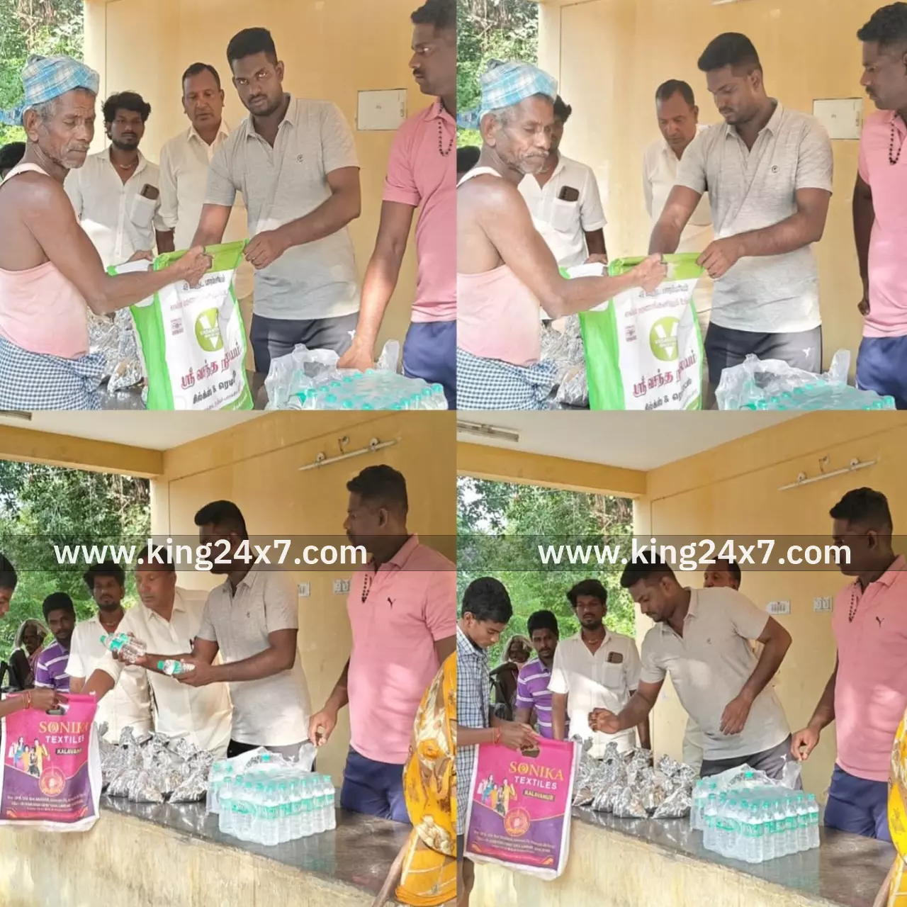 கள்ளக்குறிச்சி: தனியார் தொண்டு நிறுவனம் சார்பில் உணவு வழங்கல்...