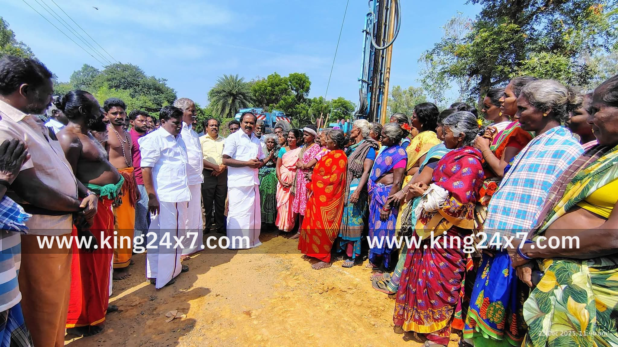 24 நேரத்தில் கோரிக்கை நிறைவேற்றிய அமைச்சர் மெய்யநாதன்