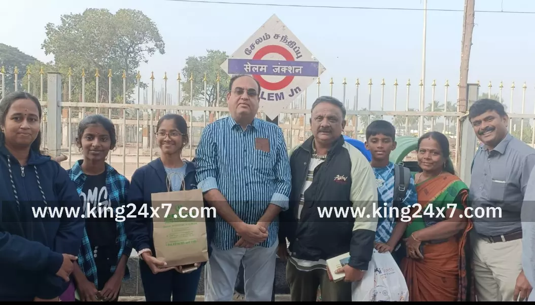 புதுடெல்லியில் நடைப்பெறும் சுற்றுச்சூழல் விஞ்ஞானிகள் மாநாட்டில் நாமக்கல் மாணவிகள் பங்கேற்பு!