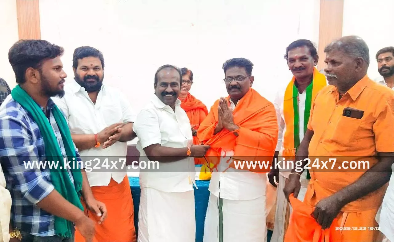 நாம் தமிழர் கட்சியின் முன்னாள் நிர்வாகி பிஜேபியில்