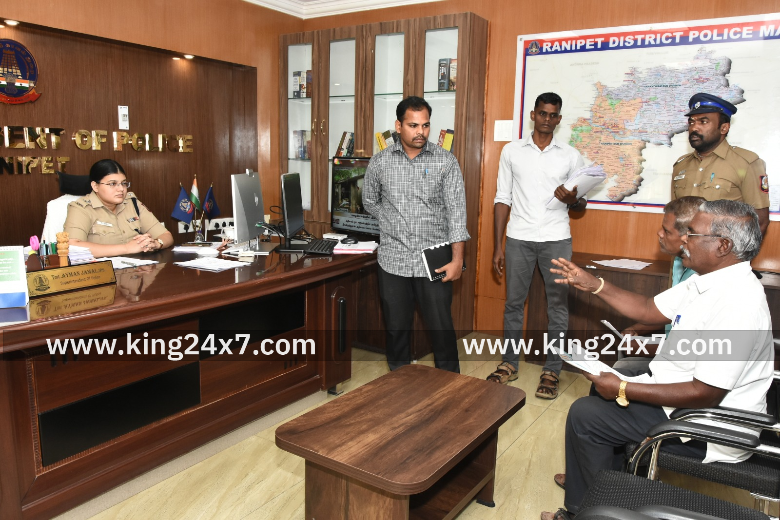 வாரந்திர பொதுமக்கள் குறைதீர்வு கூட்டம்
ராணிப்பேட்டை மாவட்டம்