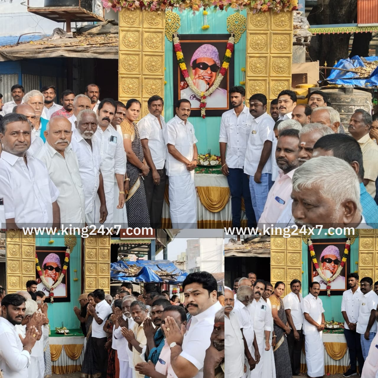 காளப்பநாயகன்பட்டி அதிமுக சார்பில் முன்னாள் முதல்வர் எம்ஜிஆரின் 38-வது நினைவு தினம் அனுசரிப்பு !