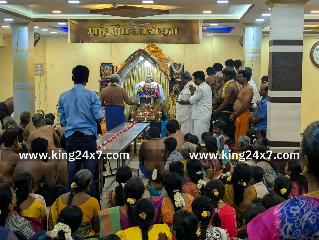 சபரி யாத்திரை அறக்கட்டளை சார்பாக 24 ஆம் ஆண்டு அன்னதானம் மற்றும் கன்னி பூஜை