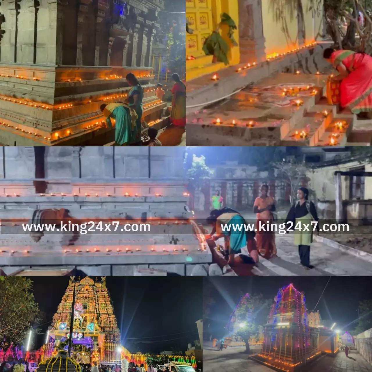 சேந்தமங்கலம் பெருமாள் கோவிலில் மகா சகஸ்ர தீப (10,108) அலங்கார விழா!