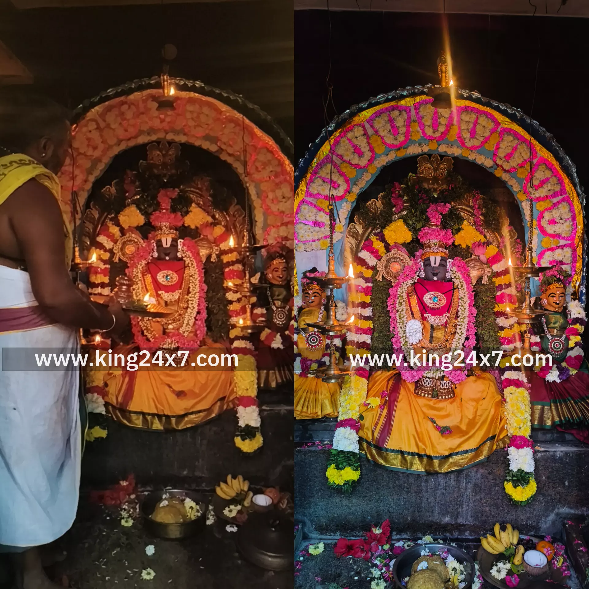 கல்லாங்குளம் வேணுகோபால பெருமாளுக்கு வெங்கடாஜலபதி அலங்காரம்..