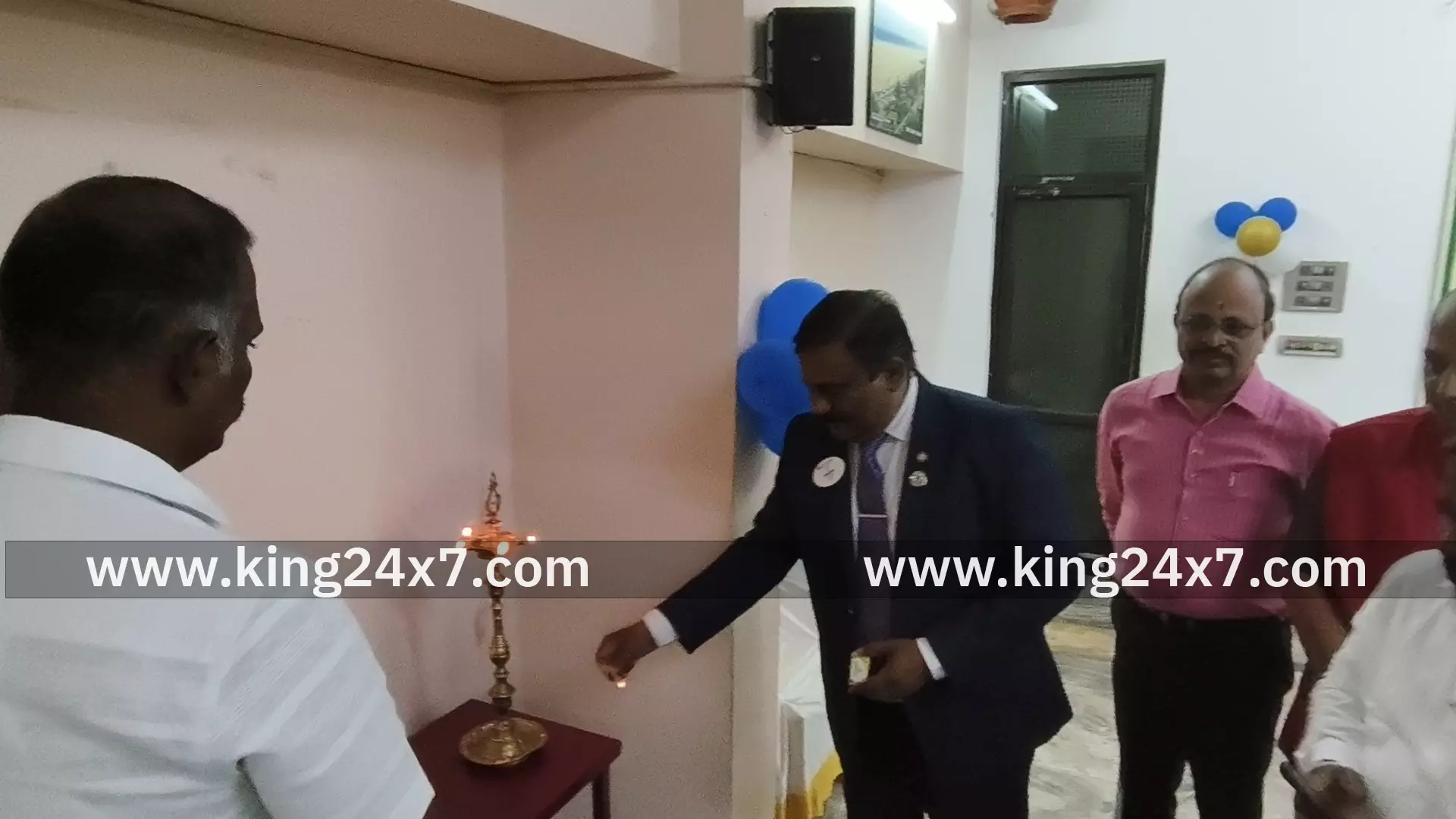 குளித்தலையில் லயன்ஸ் சங்கம் சார்பில் மாவட்ட ஆளுநர் அலுவல் வருகை தின விழா