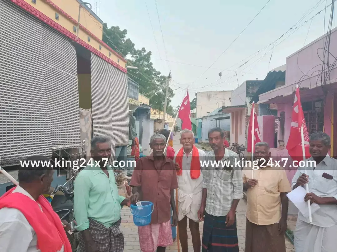 கம்யூனிஸ்ட் கட்சி சார்பில் மக்கள் சந்திப்பு இயக்கம் கம்யூனிஸ்ட் கட்சி சார்பில் மக்கள் சந்திப்பு இயக்கம்