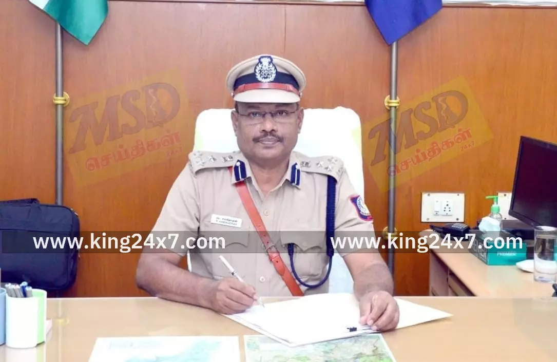 திண்டுக்கல் சரக DIG பதவியேற்பு