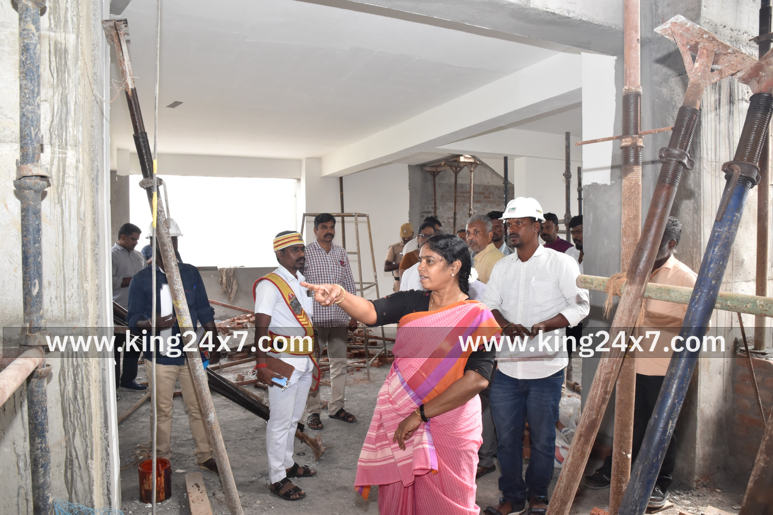 .150 கோடி மதிப்பீட்டில்  பால் பவுடர் மற்றும் பால் பொருட்கள் தயாரிக்கும் தொழிற்சாலை ஆட்சியர் ஆய்வு