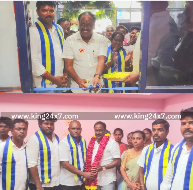 தமிழக நீதிக்கட்சியின் அலுவலகம் திறப்பு தமிழக நீதிக்கட்சியின் அலுவலகம் திறப்பு